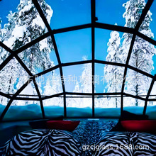 佛山厂家直销电加热玻璃户外景观房除雾除霜玻璃保温中空钢化玻璃