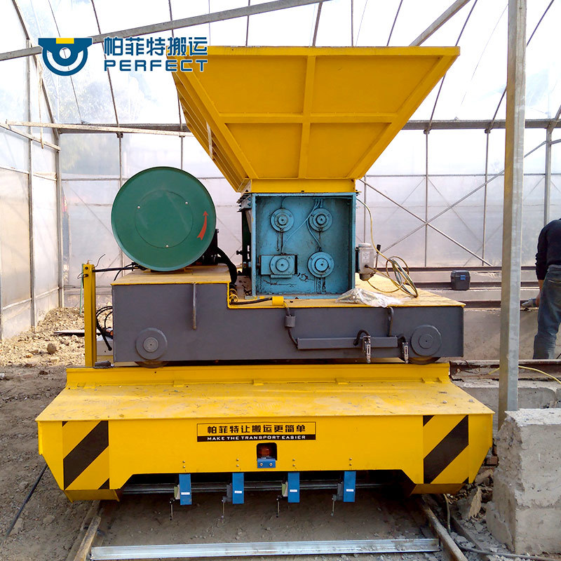 帕菲特 蓄电池有轨搬运车焊接车间20吨电动过跨车电缆摆渡车