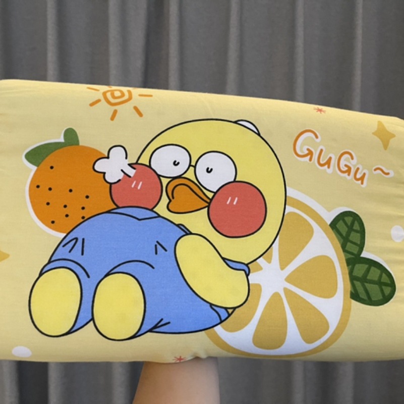 Children's flat pillow 44*27*6/6 [Cuckoo duck]