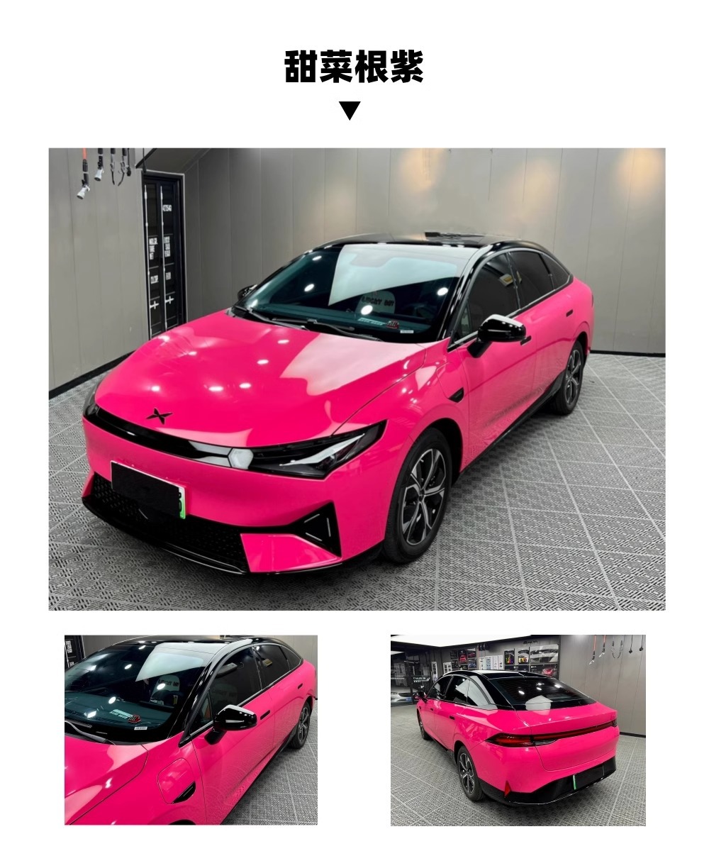 PET car color change film factory wholesale foreign trade for super bright crystal series paint protective film full car stickers