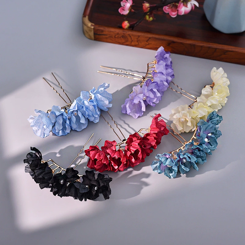 Песня изготовила головные цветы, шелковые головные уборы