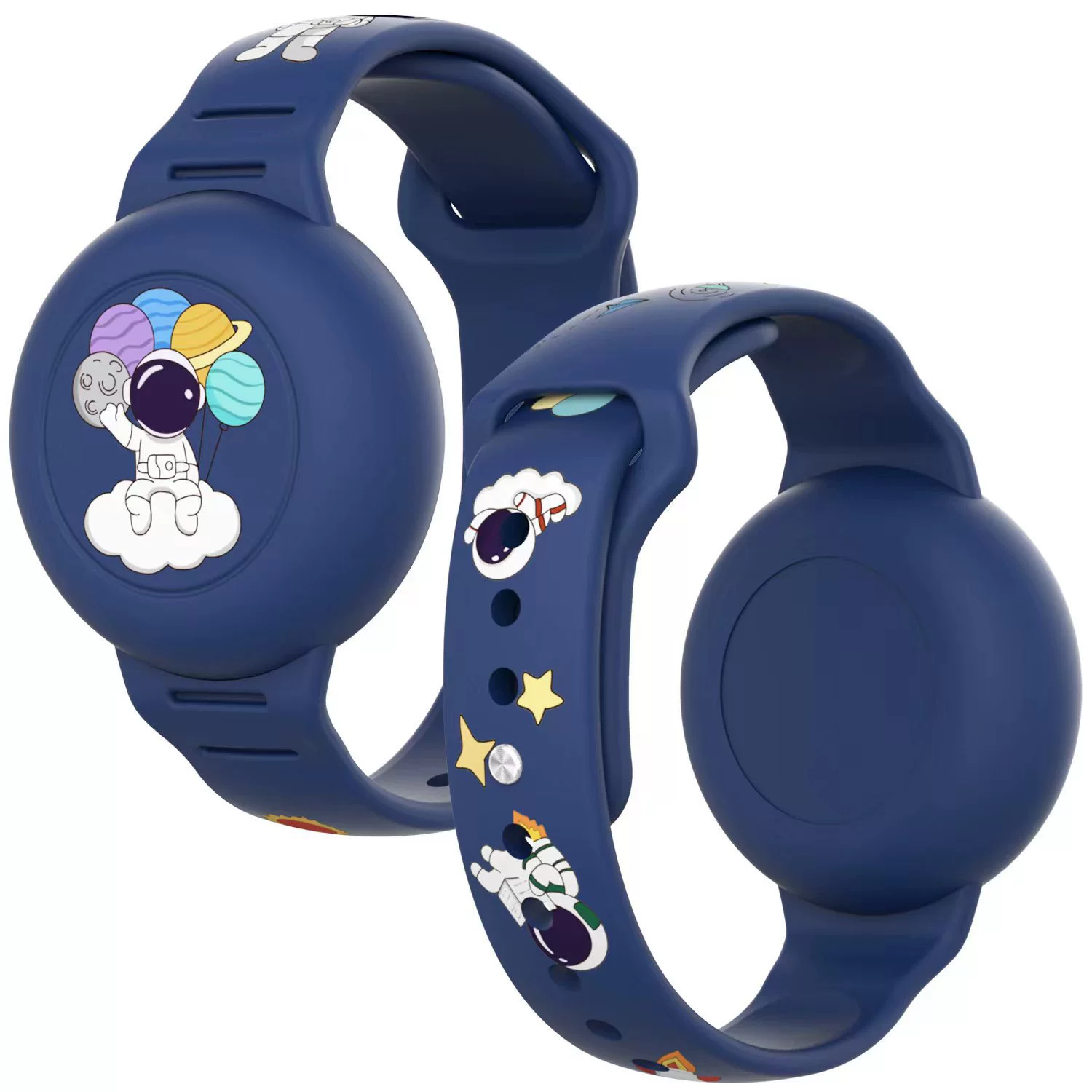 Подходит для Apple Airtag, защитный чехол для локатора для пожилых людей и детей, мультяшный браслет, ремешок, устройство против потери, чехол Airtag