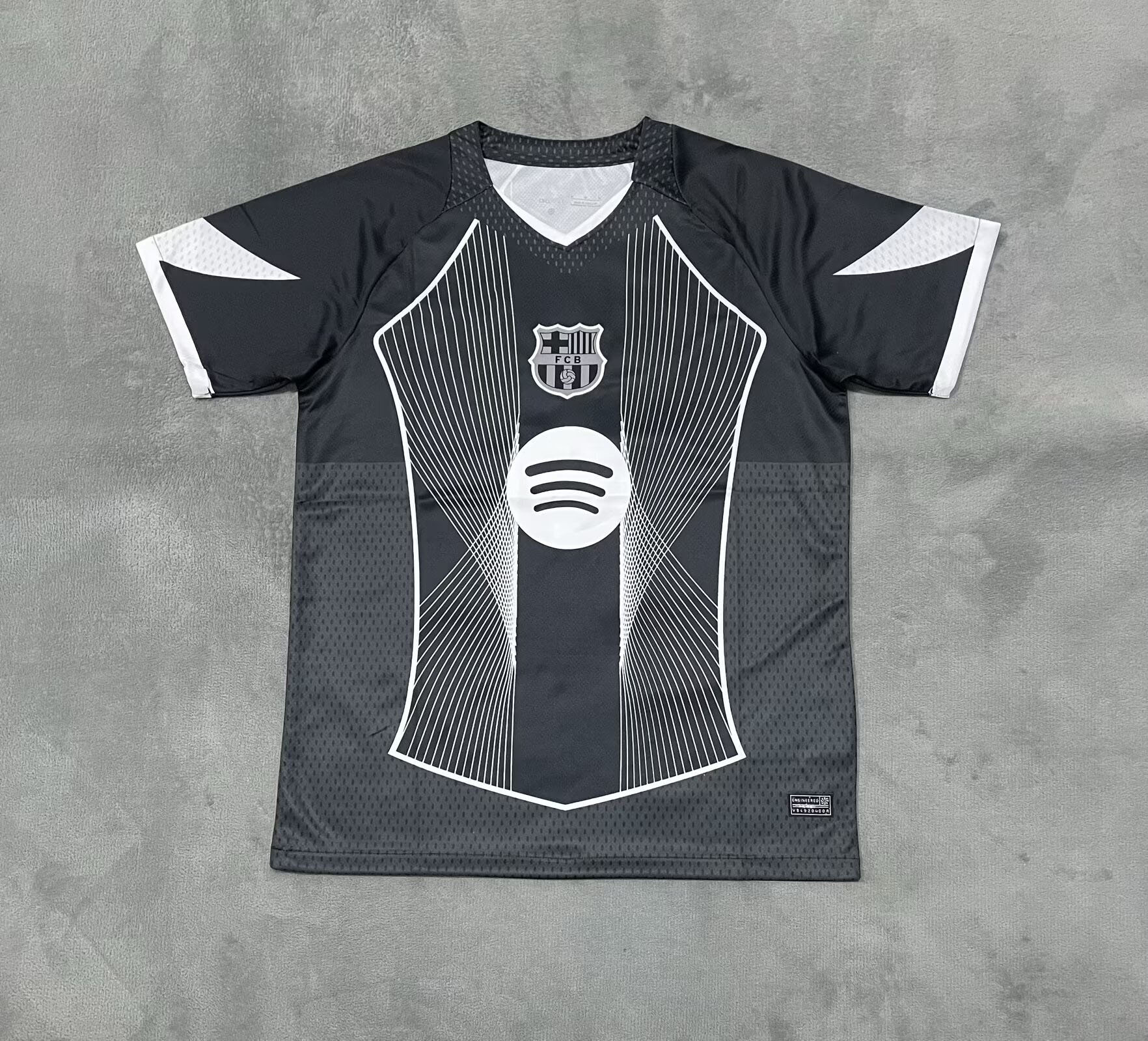 25-26 Fabricante especial de ropa de fútbol venta directa de una camiseta de malla camiseta de mangas cortas ropa de fútbol deportiva