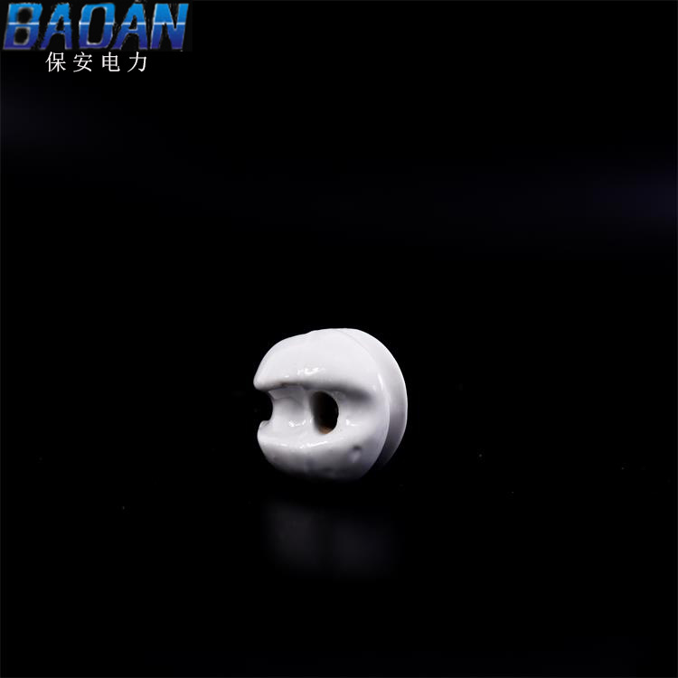 厂家现货电力J系列复合电瓷陶瓷拉紧绝缘子 低压拉紧陶瓷绝缘子