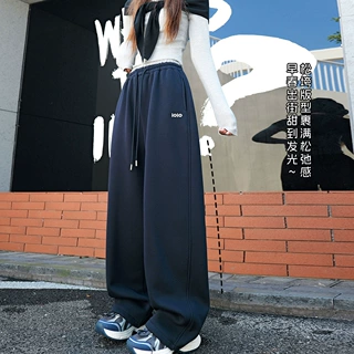 女童秋款裤子2026中大童休闲裤秋季直筒裤初中生运动卫裤童装夏