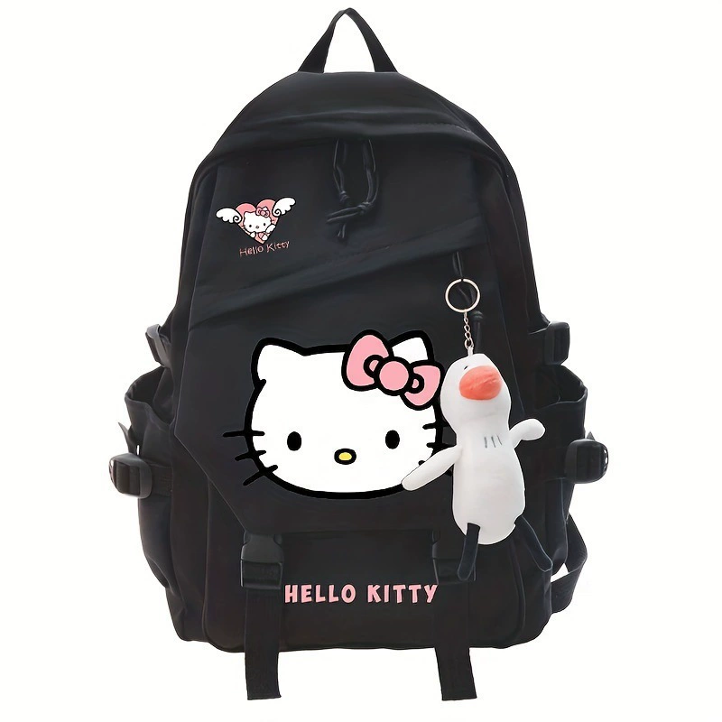 Hello Kitty, рюкзак, милая сумка через плечо, для средней школы