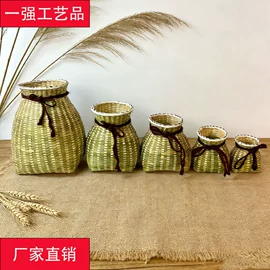 竹质工艺品;藤编;收纳篮/筐