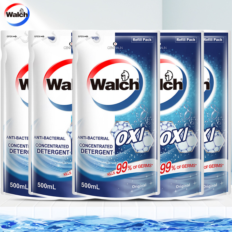 [얼리 어답터 팩丨 2.5kg 오리지널 맛] 클래식 에어로빅 500ML 세탁세제 봉지*5