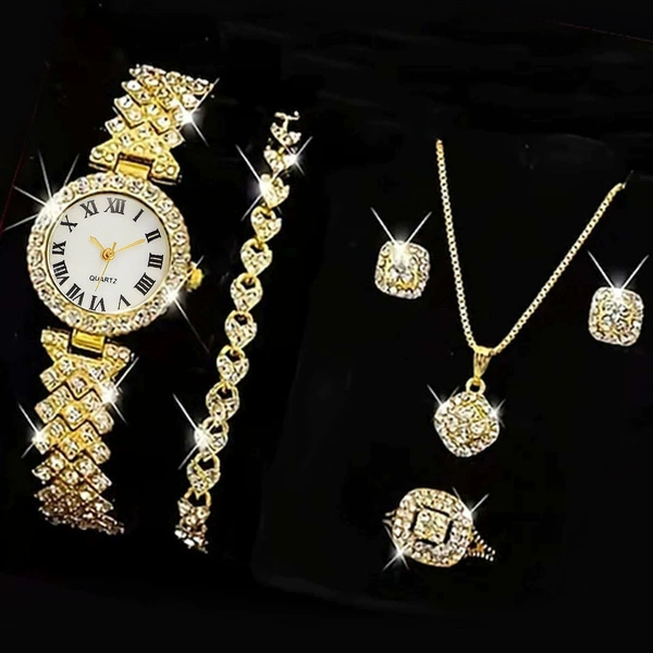 Golden set, gift box