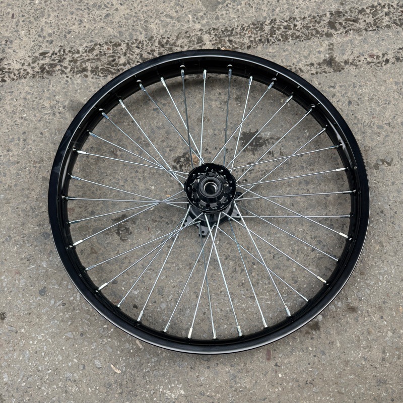 Ultra Bee front modified 1.60-21 wheel hub assembly, 7 series aluminum alloy rims, Ultra Bee enlarged 21-inch wheel hub