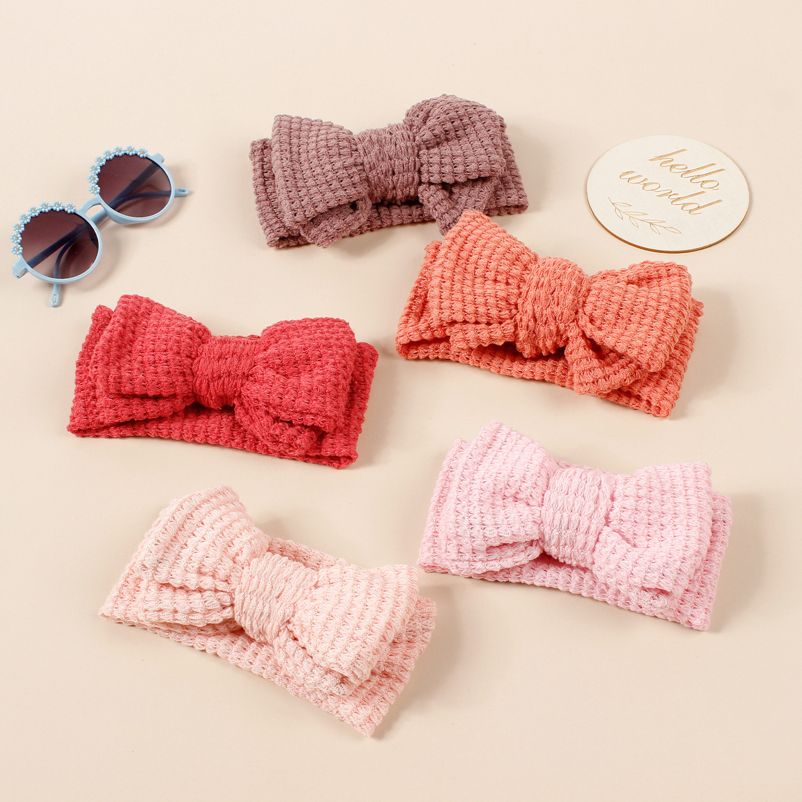 children's knitted hair accessory