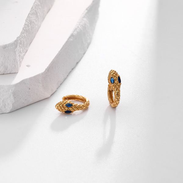 cute creative fashionable earrings with zircon