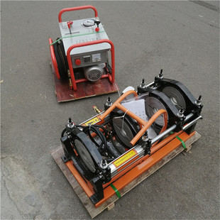 60-160 hot melt welding machine automatic hydraulic hot melt welding machine PE four-ring hot melt butt welding machine