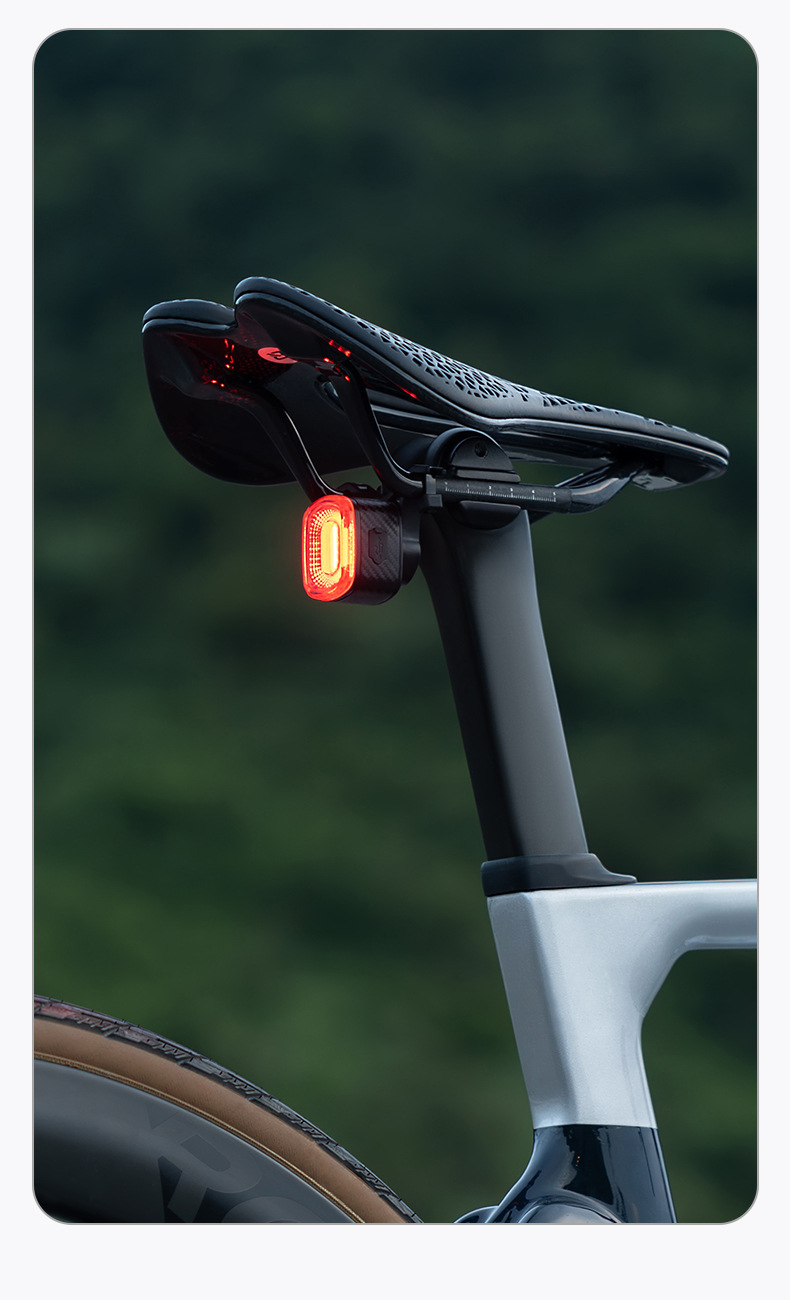 Feux arrière de vélo, freins intelligents, détection de fréquence, vélos de route de montagne, avertissement d'équipe, équipement de conduite de nuit_voghion.com