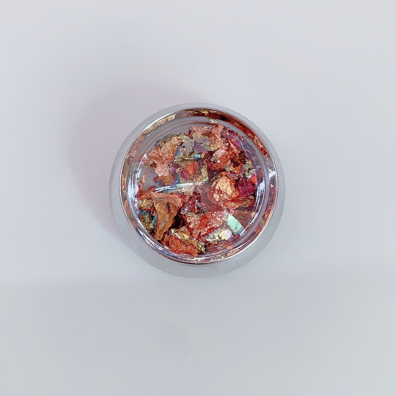 Japanese -style nail gold foil shining ultra -thin 2025 popular tin…