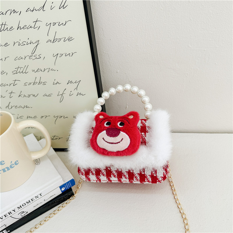 Transfronterizos Amazon bolsos para niños Aisha bolsa de la princesa bolsos de perlas bolsos de mano bolsos de chicas cadenas de comercio exterior