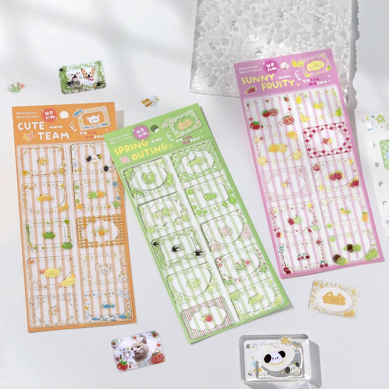 信的恋人 Sticker, capsule, cute three dimensional photo frame, decorations, handmade, scheduler