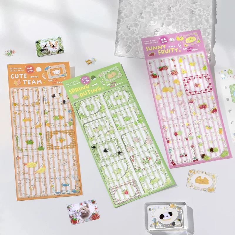 信的恋人 Sticker, capsule, cute three dimensional photo frame, decorations, handmade, scheduler