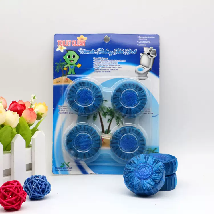 蓝泡泡 马桶清洁剂 自然清香型洁厕球洁厕宝批发