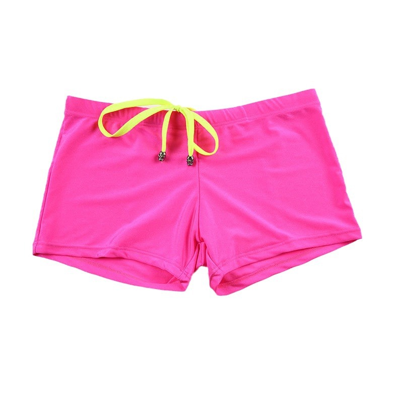 Pantalones de baño de ángulo plano, pantalones de baño de hombre europeos y estadounidenses, pantalones de playa con correa de moda, pantalones de secado rápidos transpirables