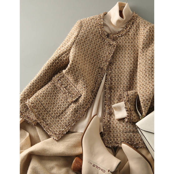 woolen short fashionable jacket