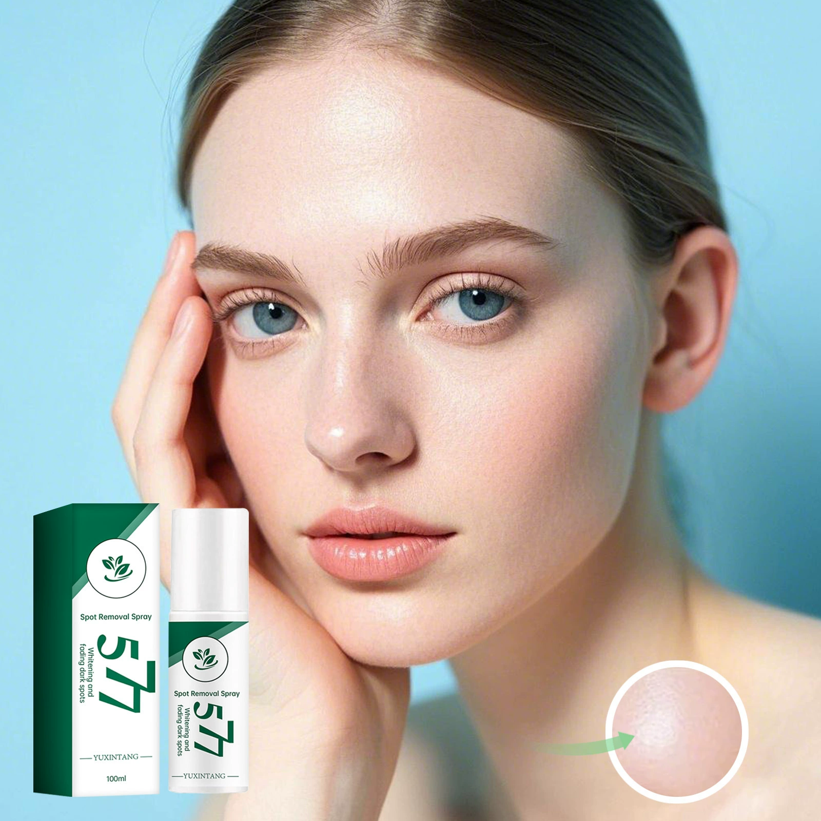 Новый трансграничный продукт 577 Essence Refreshing Essence Oil уменьшает пятна, увлажняет и увлажняет, улучшает тусклость и осветляет.