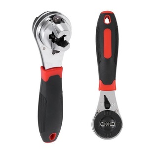 6-22mm Adjustable Ratchet Wrench Multifunctional Activity Open End Spanner Hand Spanner Tool
