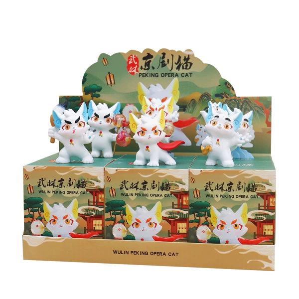 1083-21 Wulin Peking Opera Cat One Box (6)