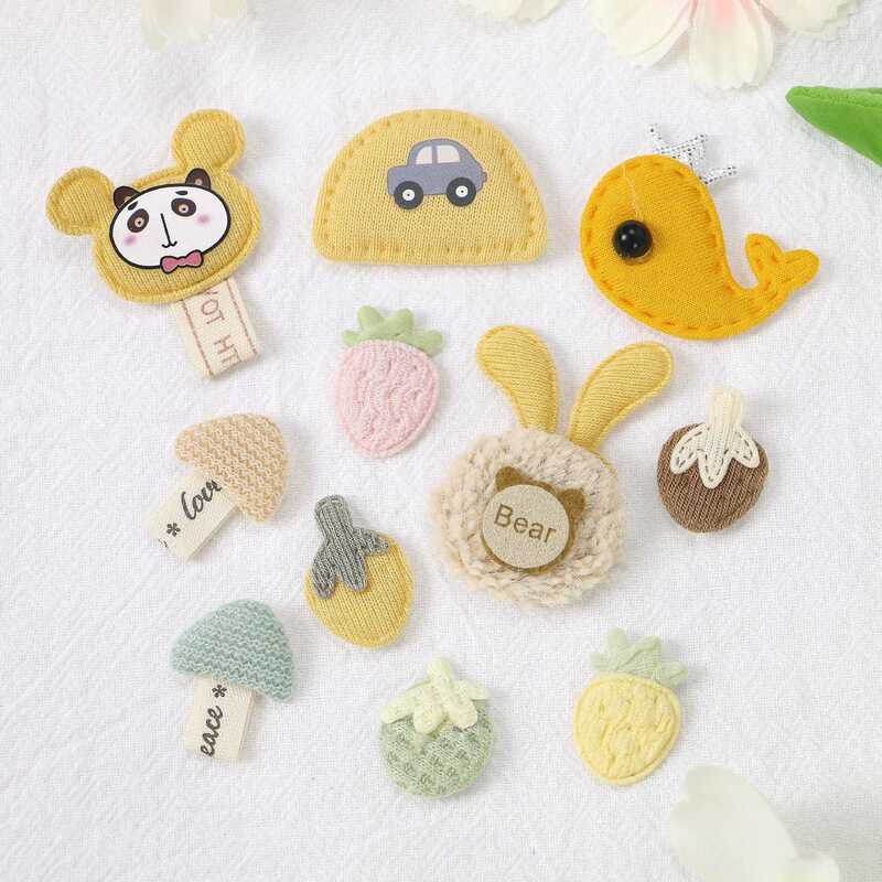 Patch Cartoon Cute Dolphin Mushroom Strawberry Accessories Fabric Handmade DIY Hair Accessories Hairpin Shoe Clothing Accessories Patch Cartoon Cute Dolphin Mushroom Strawberry Accessories Fabric Handmade DIY Hair Accessories Hairpin Shoe Clothing Accessories