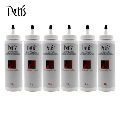 Dog cleaning and beauty pet plucking ear hair powder petis Teddy dry ear canal plucking ear hair powder 30g