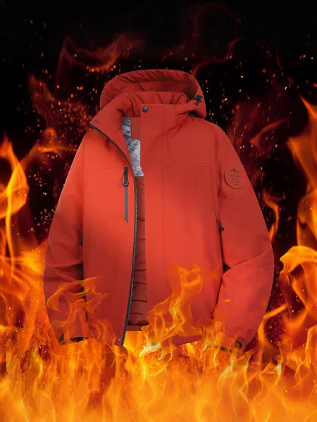 2026 Graphene Hooded Cotton Jacket Winter Windproof Warm Hiking and Skiing Cotton Coat for Couples