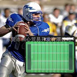 橄榄球战术板PVC教练板带笔可写擦双面示教战术演练指挥装备