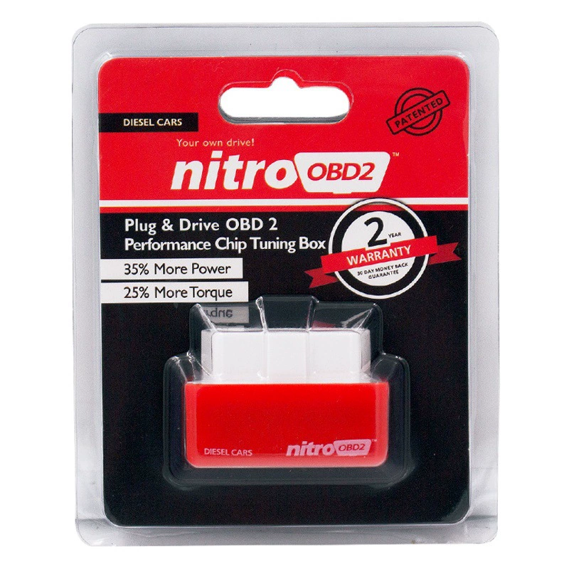Nitro Plug и Drive ECO обновление экономии топлива четырехцветный OBD2
