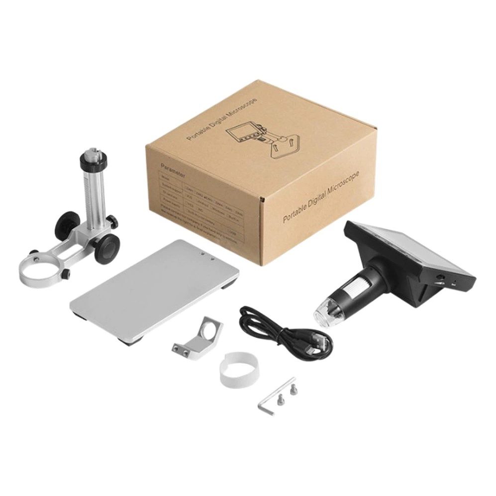 Завод в наличии 4,3-дюймовый экран цифровой микроскоп Инструменты для ремонта микроскопа DM4