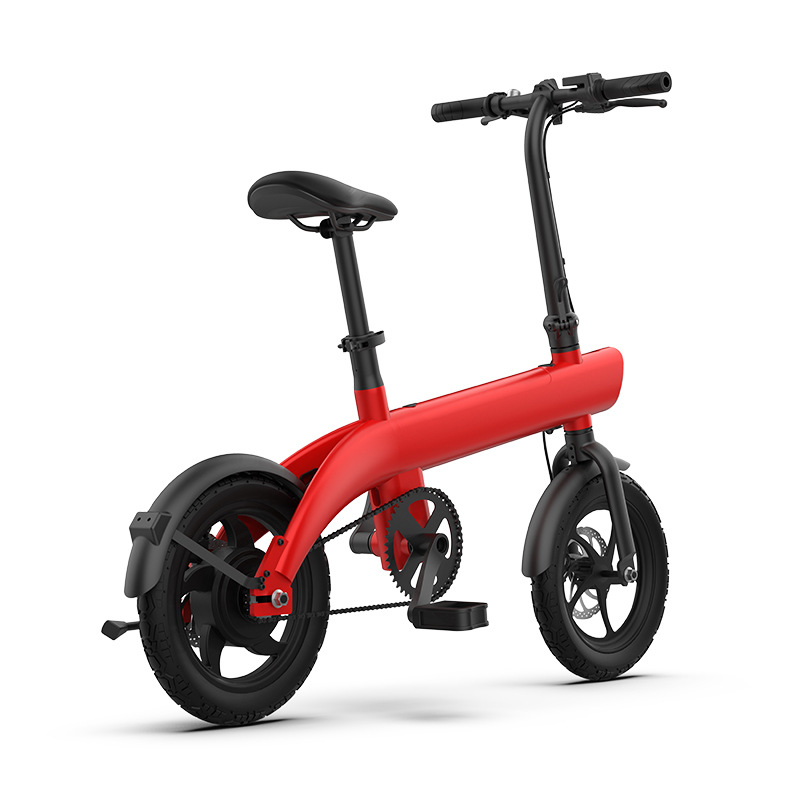 Bicicleta eléctrica europea H2 para adultos, scooter plegable de 36V con asistencia de pedaleo de aleación de aluminio, vehículo eléctrico ligero y plegable.