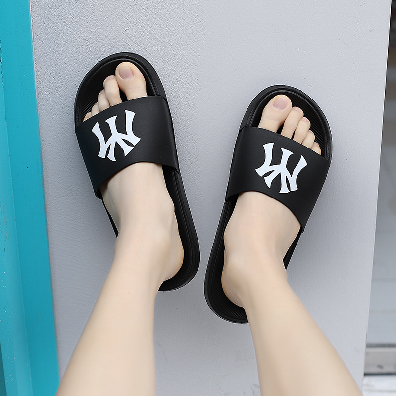 Verano popular flip-flops popular sensación de deslizamiento más tamaño zapatillas de los hombres 39-47 #