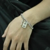 Barbell bracelet