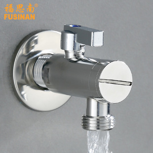 Source factory 304 stainless steel intelligent toilet large flow angle valve 4 points 6 points water heater triangle valve ball valve