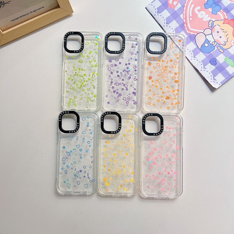New SHS Cross-border Foreign Trade Applicable Apple OPPO A59 Marine Drop Glue Protective Cover A95 Three-in-One Phone Case