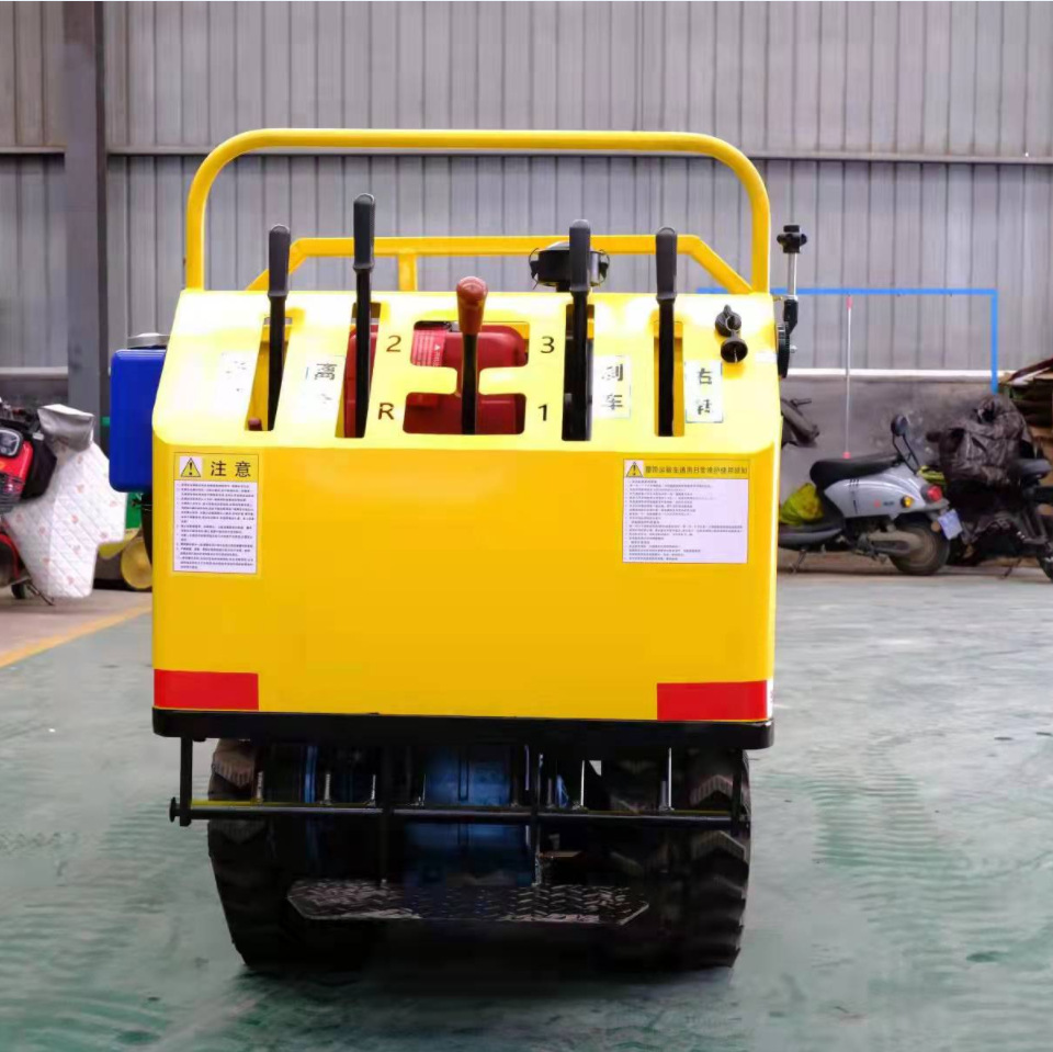 山地履带运输车全地形农业果园搬运车自卸式小型爬山虎货车劳动车