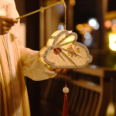 2024 Lantern Flower Lantern Spring Festival Lantern Children Rabbit DIY Handmade Craft Kit Portable Light up Ancient Style