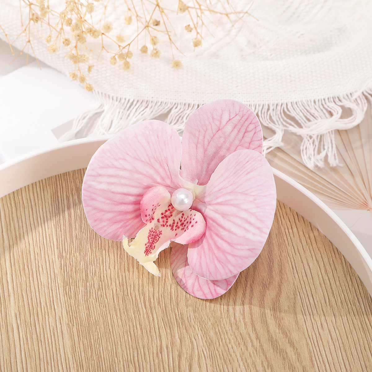 Women's Flower Lady Sweet Mixed Materials Hair Clip display picture 5