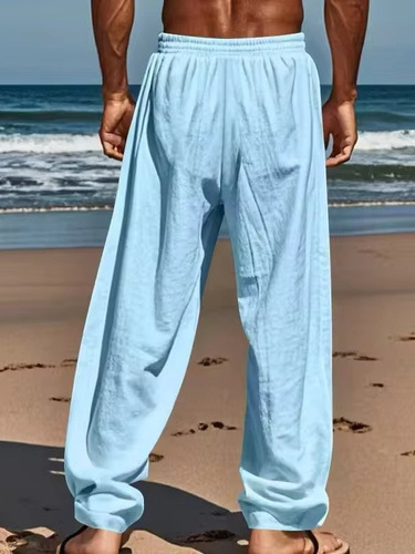 Amazon Wish AliExpress Men's Hip-Hop Casual Loose Sport Pants 2024 New Breathable Long Trousers