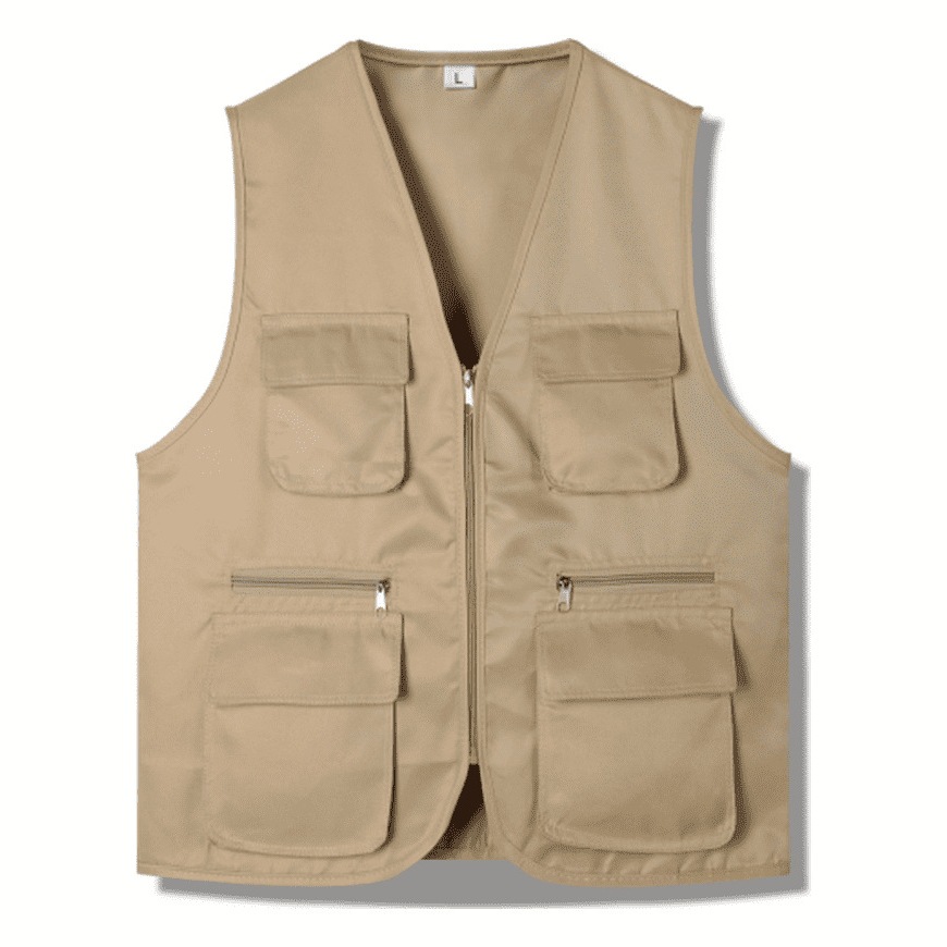 Ropa de trabajo voluntaria chaleco impresa tridimensional grupo de construcción voluntario chaleco voluntario publicidad de bienestar público bolsillo