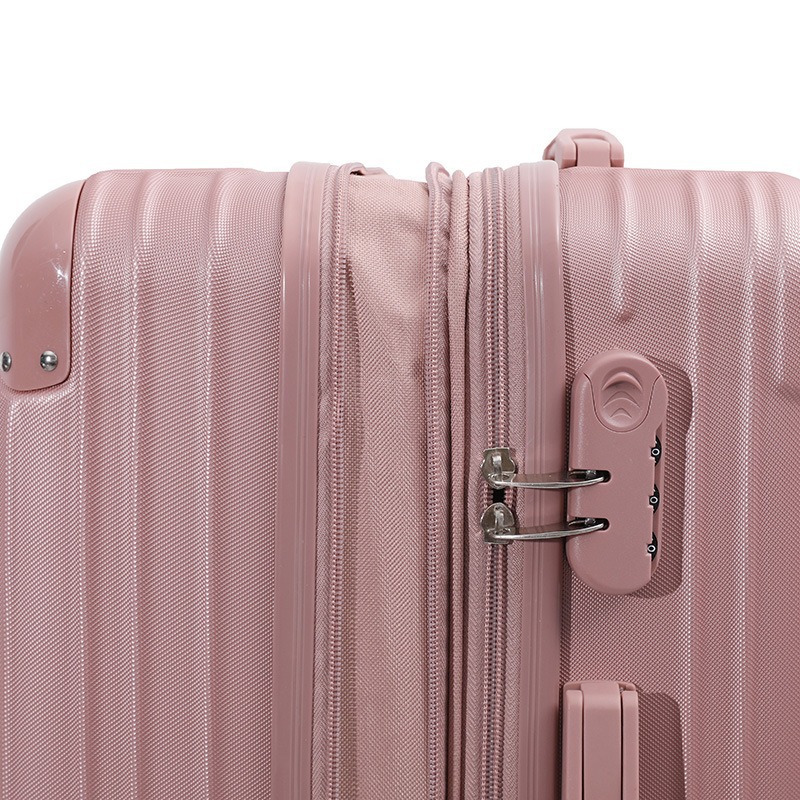 Maleta trolley de comercio exterior de ocho piezas, rueda de avión, maleta desmontable, maleta de negocios, almacenamiento de equipaje de embarque para hombres y mujeres