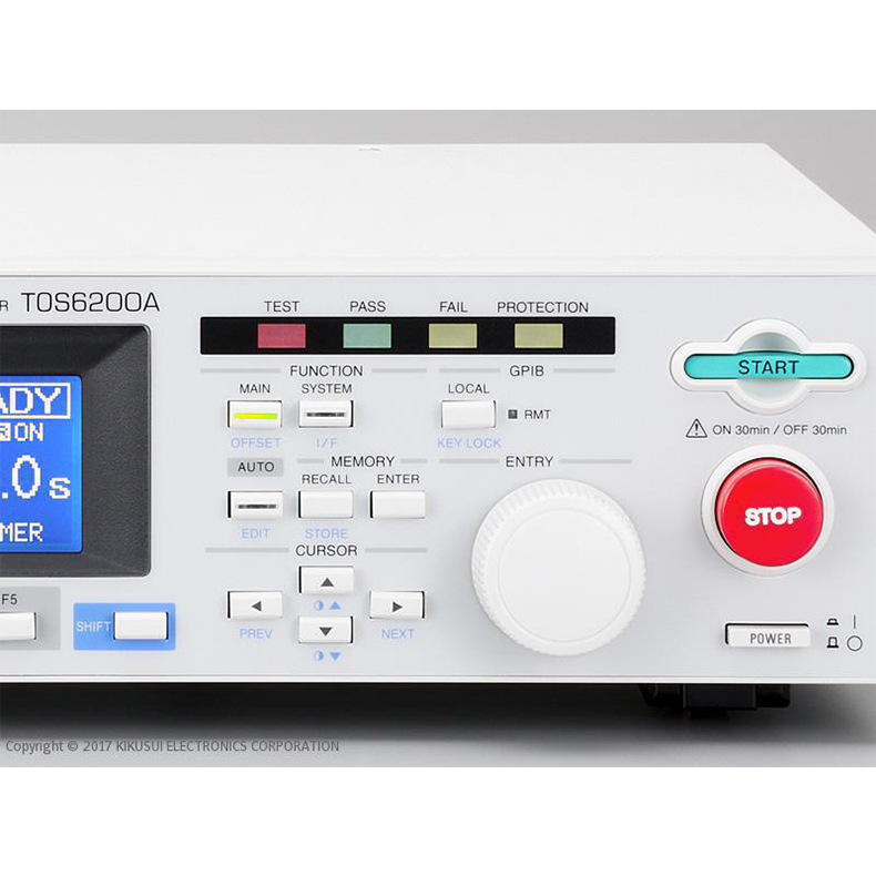 TOS6200A菊水KIKUSUI 接地导通测试仪 接地电阻测试仪 耐压测试仪