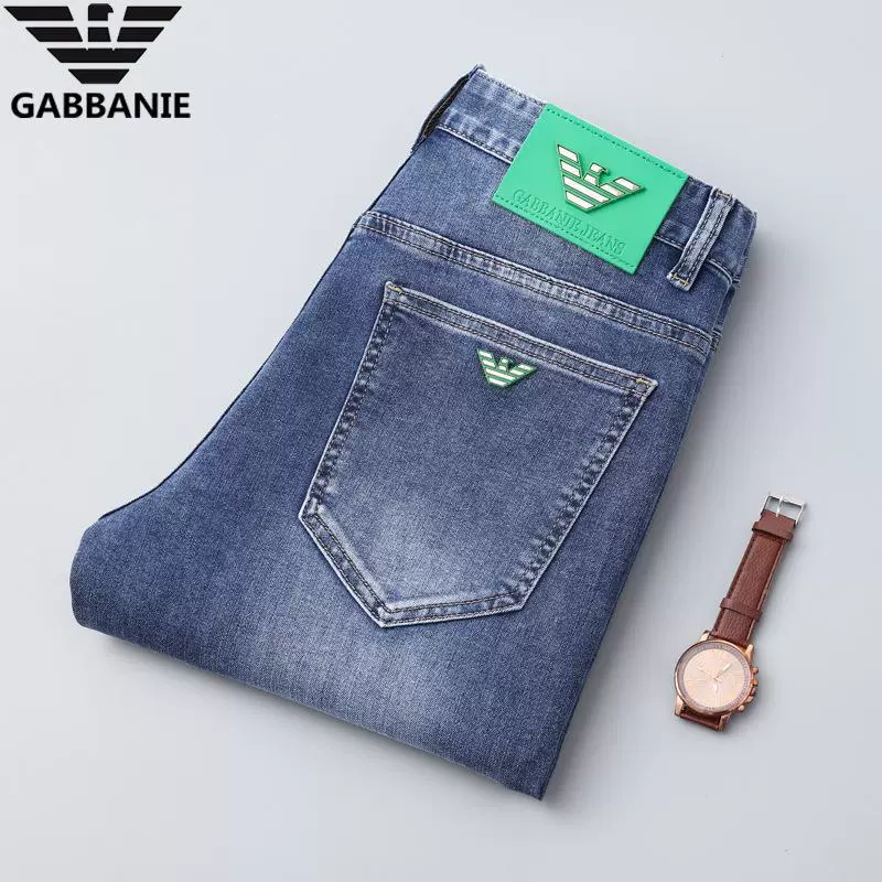 Spring thin quality jeans, trousers, slim fit, Korean style