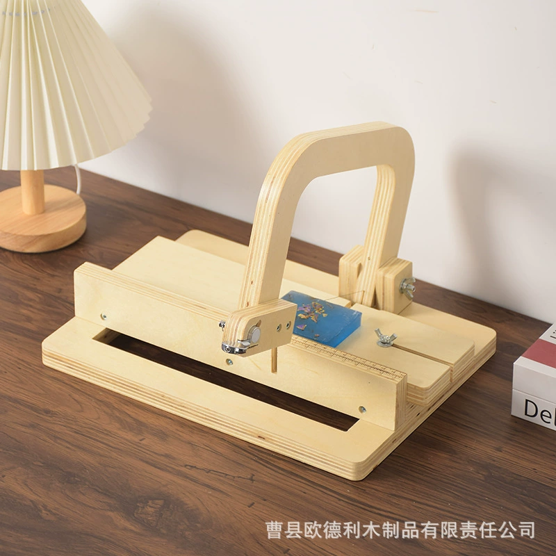 Спотовые деревянные мыльные резаки Регулируемый сливочное масло сыр пробная плесень машина для резки мыла