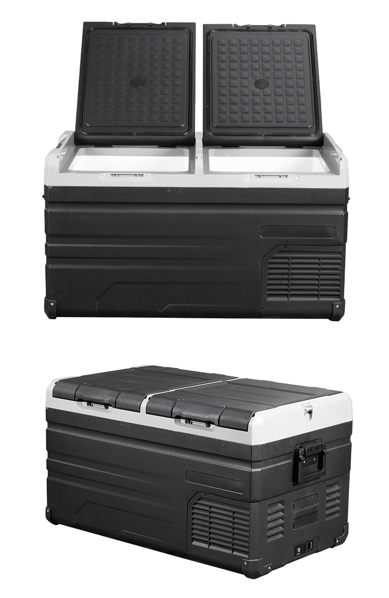 Ice Tiger Compressor Car Refrigerator Car Home Dual-use Refrigeration 12v24v Portable TW75 Dormitory Mini Refrigerator
