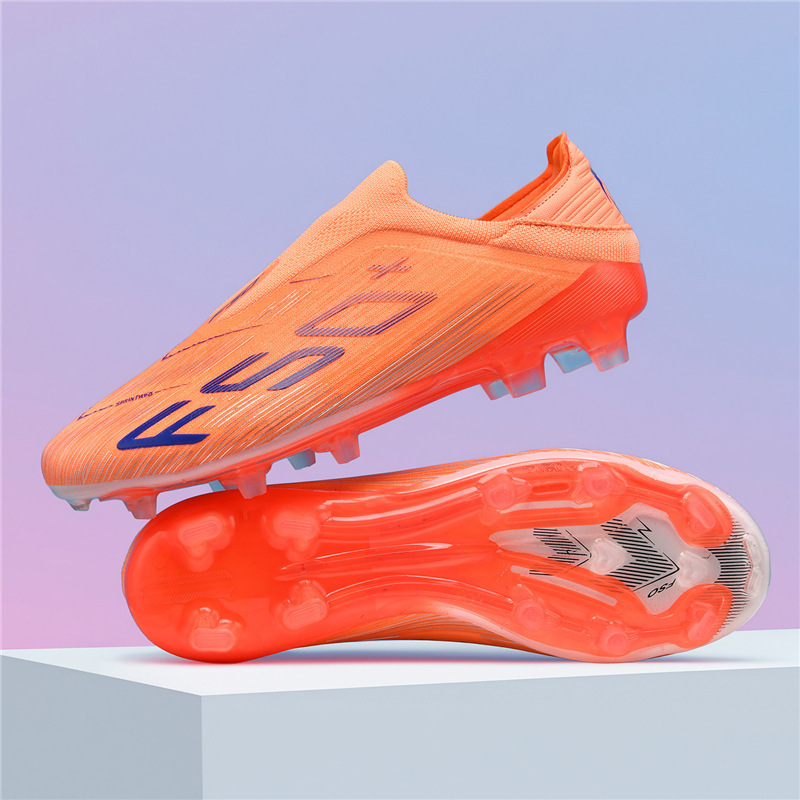 Tenis de Fútbol para Entrenamiento de Caucho Transpirables y Flexibles para Césped Natural y Artificial